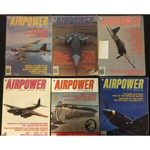 Airpower Magazine Lot of 6 Vintage 1982/1983